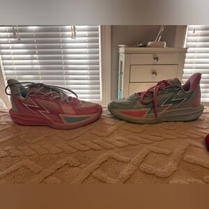 Big3 shoes, pink and blue men's six